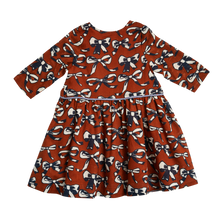 Load image into Gallery viewer, Fatima Dress - Gingerbread Bows
