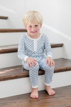 Load image into Gallery viewer, Fishing Pajama Set with Henley Top
