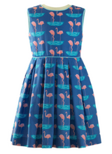 Load image into Gallery viewer, Flamingo Pleated Dress
