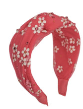 Load image into Gallery viewer, Tulle Daisy Twist Headband - No Stones
