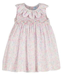 Lilac Garden Bliss Smocked Dress