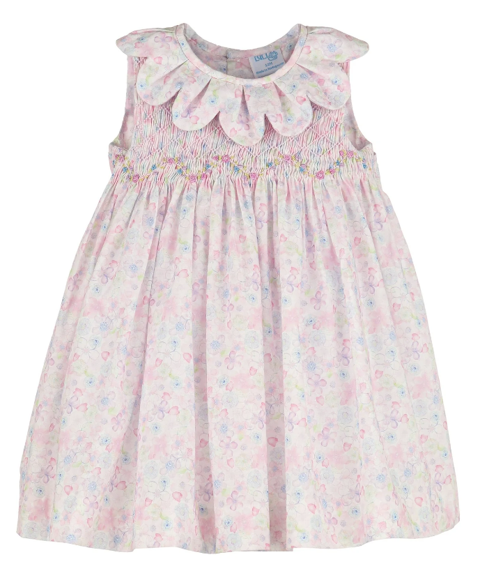 Lilac Garden Bliss Smocked Dress