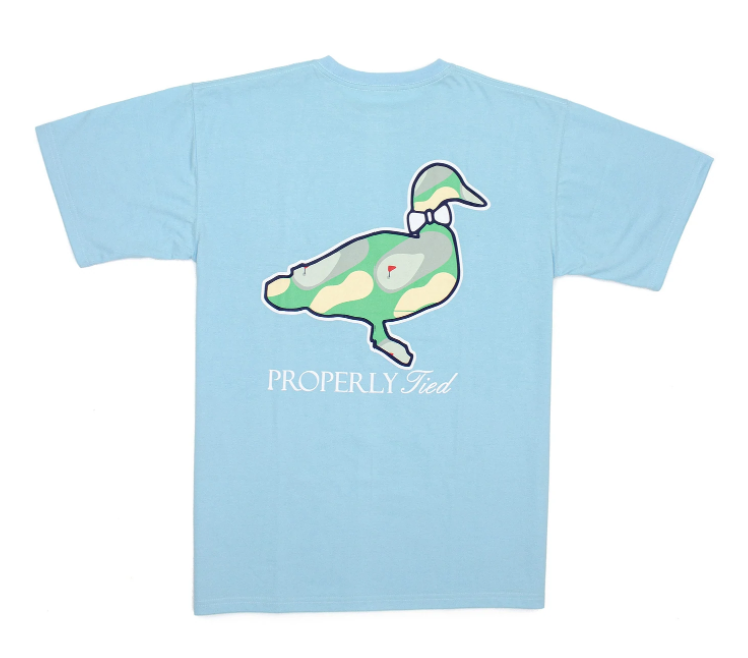 Golf Course Short Sleeve Tee - Powder Blue