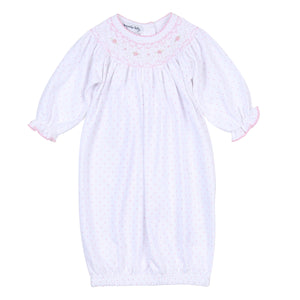 Alana And Andy's Classics Girl's Smocked Gathered Gown