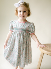 Load image into Gallery viewer, Amelie Smocked Dress - Highgrove Floral
