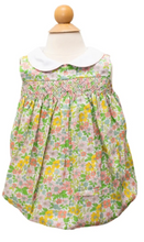 Load image into Gallery viewer, Honeycrisp Floral Smocked Bubble
