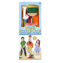 Load image into Gallery viewer, Dust! Sweep! Mop! Cleaning Play Set
