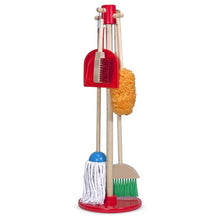 Load image into Gallery viewer, Dust! Sweep! Mop! Cleaning Play Set

