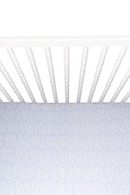 Load image into Gallery viewer, Blue Waterbead Crib Sheet

