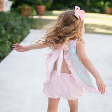 Load image into Gallery viewer, Tally Tie Floral Bloomer Set Bloomer / Banded Short Set
