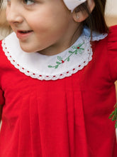 Load image into Gallery viewer, Eloise Dress - Red Corduroy - Heaven Sent
