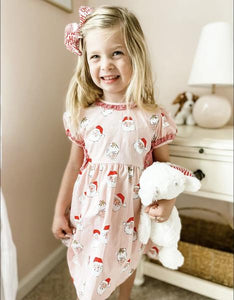 Tabitha Tab Dress - Santa