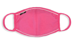 Triple Layer Fabric Face Mask with Filter - Strawberry