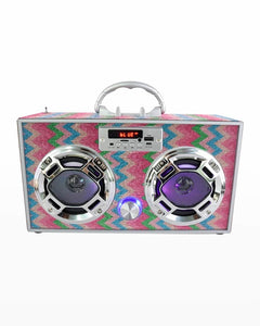 Boombox best sale led lights