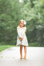 Load image into Gallery viewer, Eliza Dress - Eucalyptus Plaid
