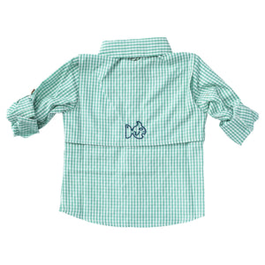 Jade Vented Fishing Shirt