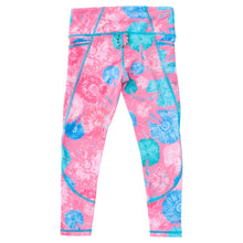 Load image into Gallery viewer, Pink Print Girls Athletic Legging
