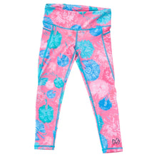 Load image into Gallery viewer, Pink Print Girls Athletic Legging
