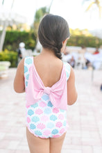 Load image into Gallery viewer, Lottie Little Girl Shells Swimsuit
