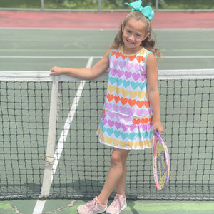 Hattie Heart Tennis Dress