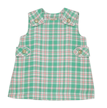 Load image into Gallery viewer, Janie Jumper - Putney Plaid/Palm Beach Pink
