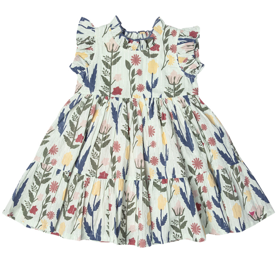 Jennifer Dress - Paper Floral