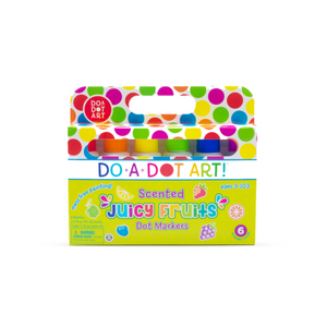 Juicy Fruits Dot Markers - 6 Pack