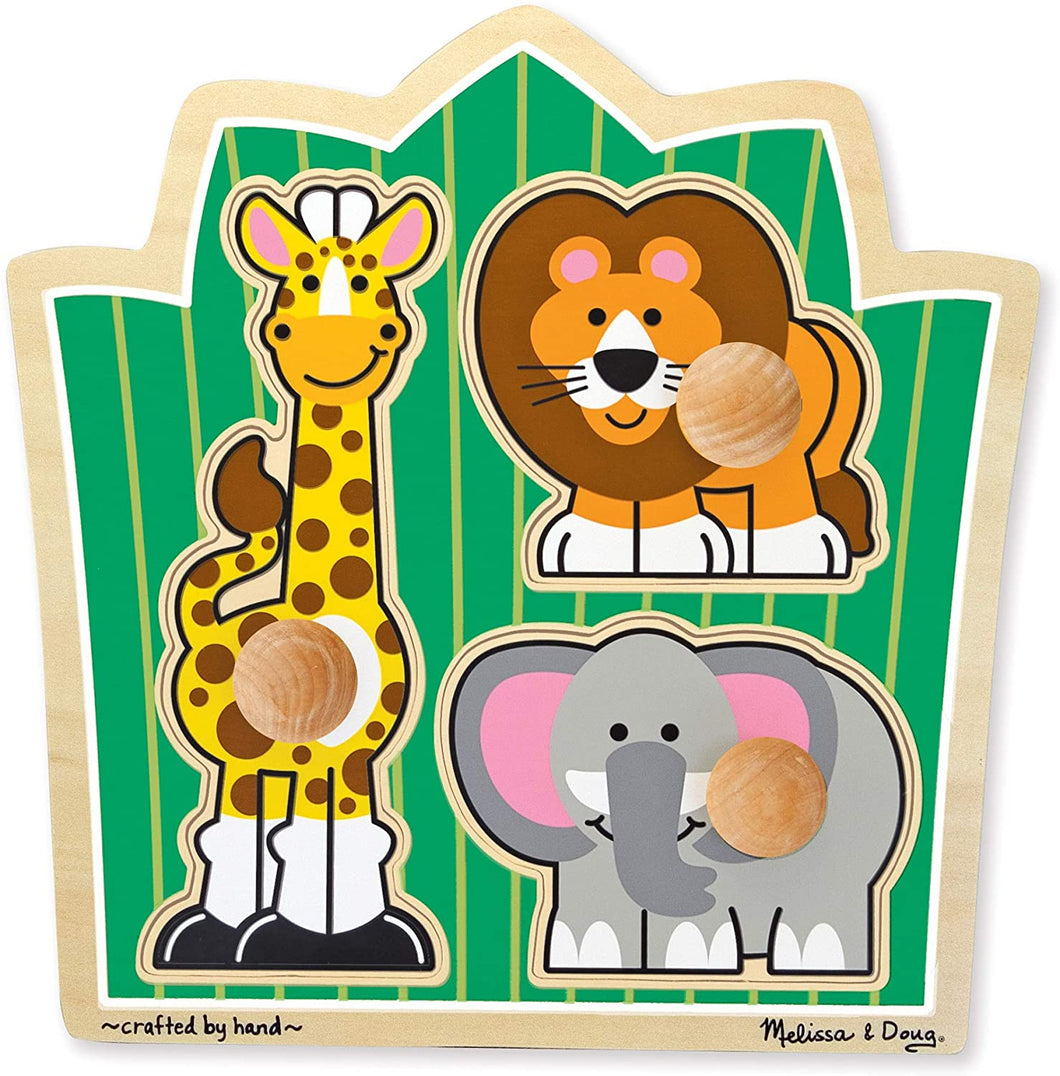 Jungle Friends Jumbo Knob Puzzle