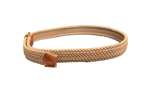 Khaki Braided Belt