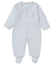 Load image into Gallery viewer, Beary Nice Kites Blue Footie
