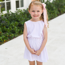 Load image into Gallery viewer, Kristin Knot Knit Pink Stripe Dress
