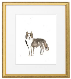 Puppy Dog Prints - Framed