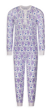 Load image into Gallery viewer, Lavender Monkey Pajamas
