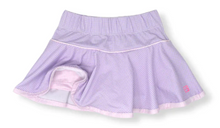 Load image into Gallery viewer, Quinn Tennis Skort - Lavender Mini Gingham
