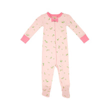 Load image into Gallery viewer, Linden Hall Letters Pink Noelle's Night Night Footie
