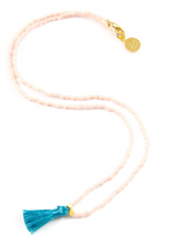 Load image into Gallery viewer, Mini Tassel Bead Necklace
