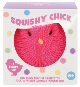 Chick Light Up Squeeze Toy - Assorted