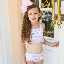 Load image into Gallery viewer, Lila Two Piece Shells Swimsuit
