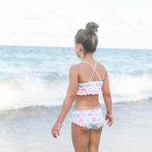 Load image into Gallery viewer, Lila Two Piece Shells Swimsuit

