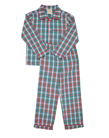 Locks Little Man Set - Prestonwood Plaid/Richmond Red