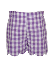 Load image into Gallery viewer, Katie Shorts - Purple Gingham
