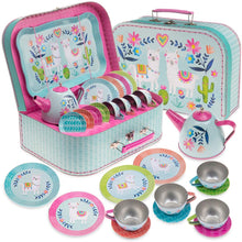 Load image into Gallery viewer, Llama Tea Set - 15 Pieces
