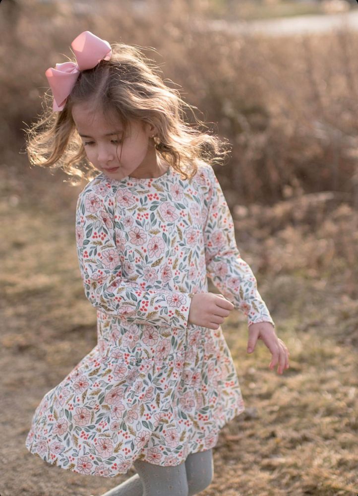 Loren Dress Floral Knit