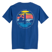 Load image into Gallery viewer, Blue Cove Short Sleeve Lighthouse T-Shirt
