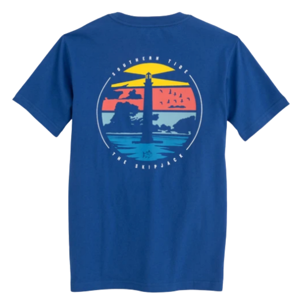 Blue Cove Short Sleeve Lighthouse T-Shirt