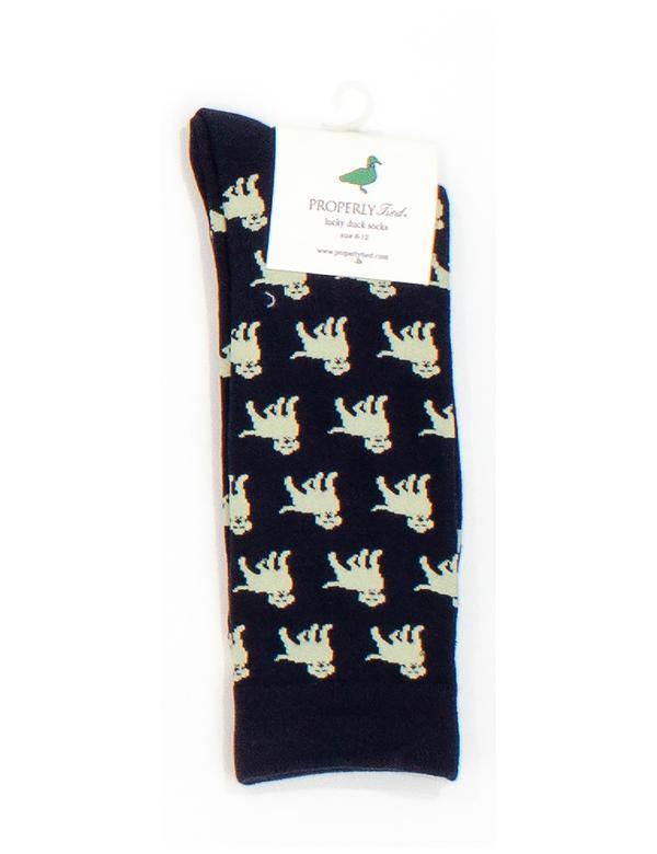 Golden Lab Lucky Duck Socks