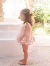 Load image into Gallery viewer, Madison Bloomer Set - Pink Stripe Gauze
