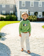 Load image into Gallery viewer, Isaac's Intarsia Sweater - Mallard
