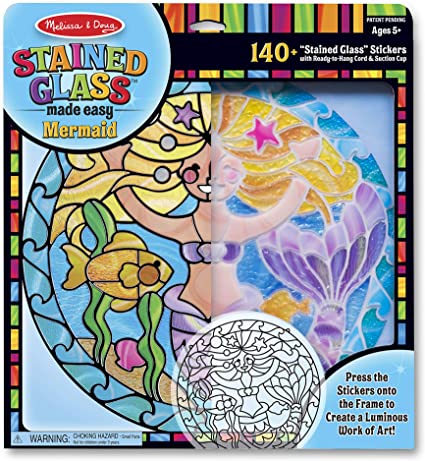 Mermaid Stained Glass Made Easy