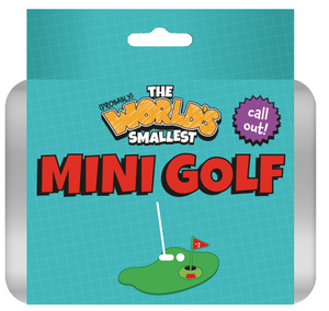 Probably The World's Smallest Mini Golf Game